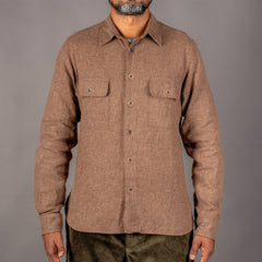 A Piece of ChicChemise "Auvergnate" MarronChemiseBritish Parts Lucerne