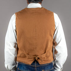 A Piece of ChicGilets élégants HBT RustGiletsBritish Parts Luzern