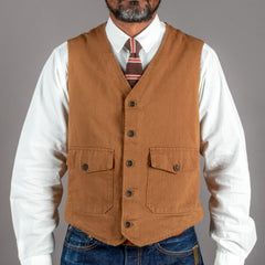 A Piece of ChicGilets élégants HBT RustGiletsBritish Parts Luzern