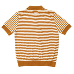 A Piece of Chic "Marius" Polo occre whitePolo ShirtBritish Parts Luzern