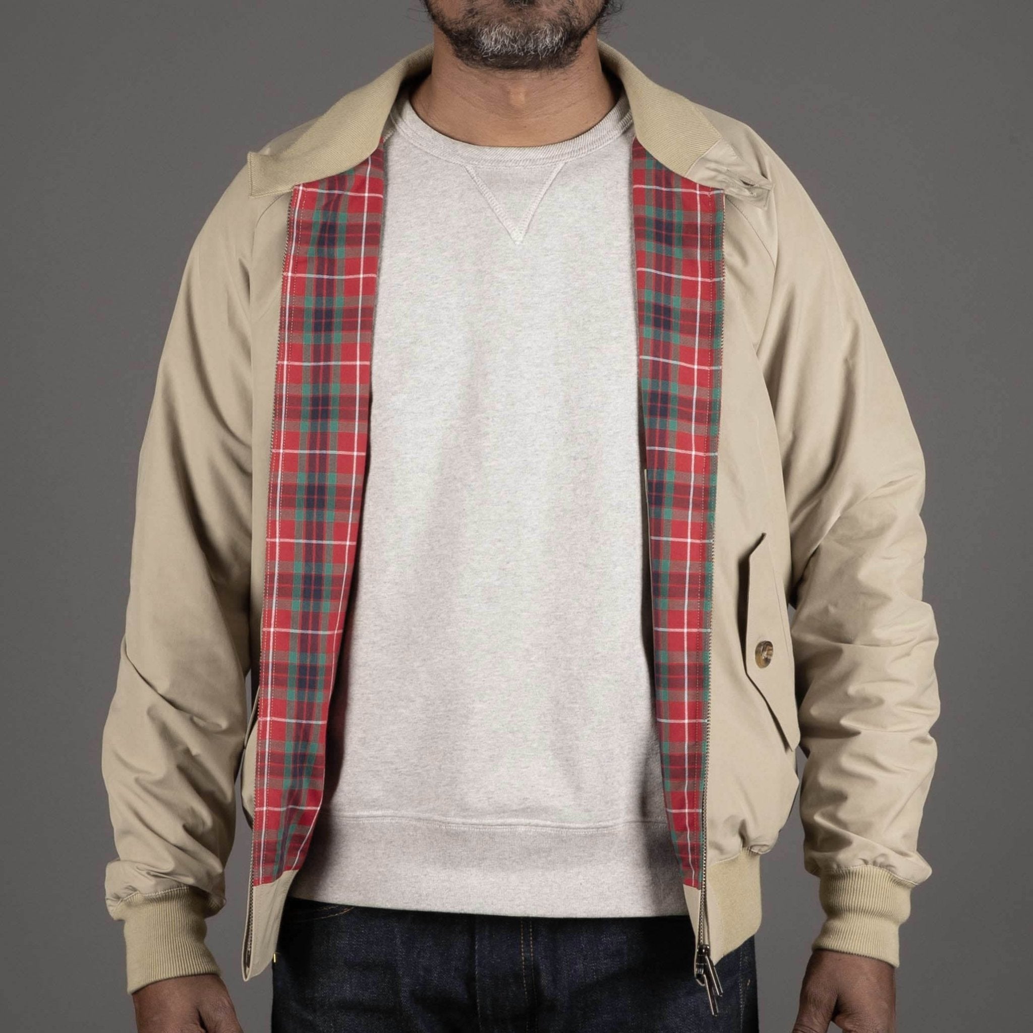 Veste Harrington Baracuta G9 NaturalJacketsBritish Parts Luzern