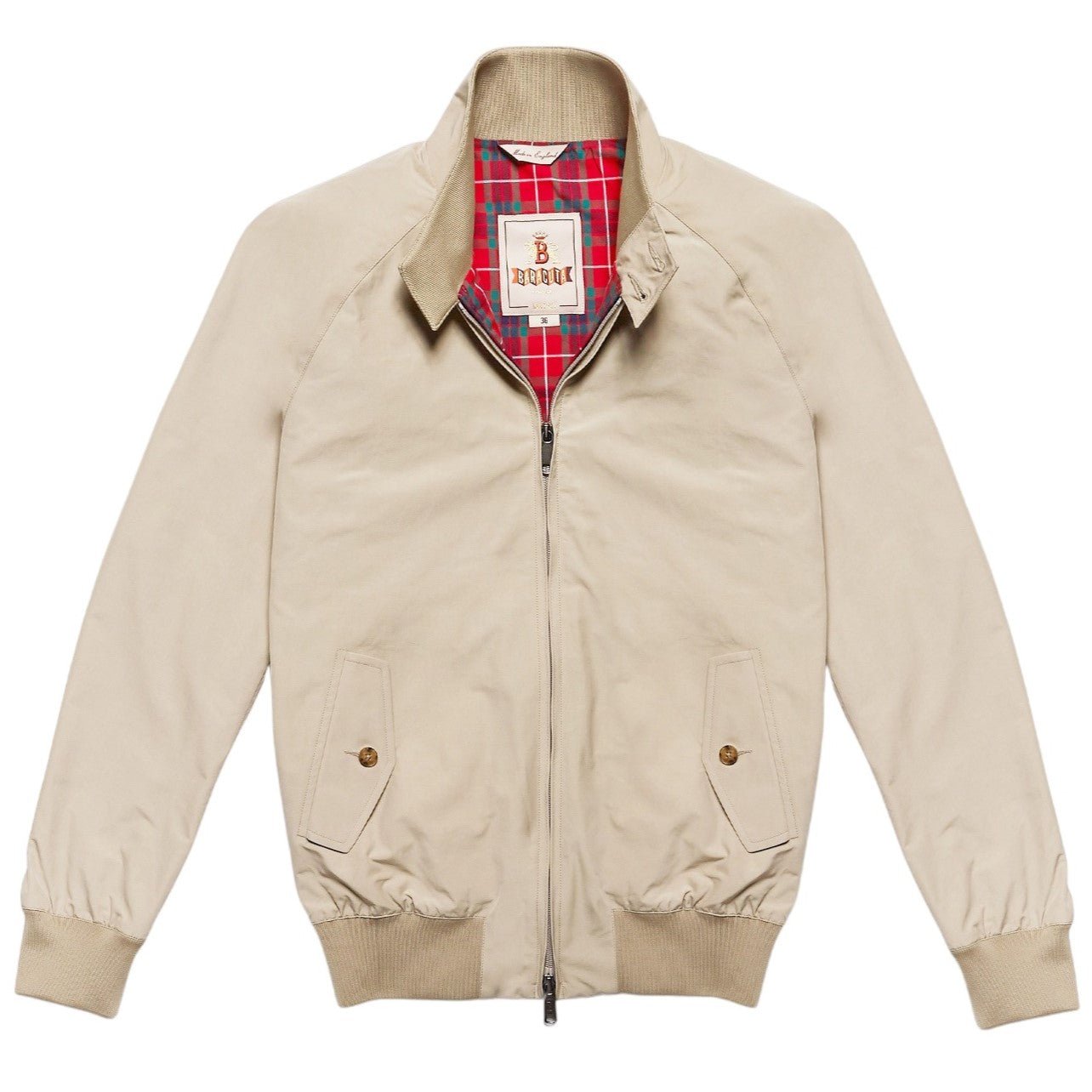 Veste Harrington Baracuta G9 NaturalJacketsBritish Parts Luzern
