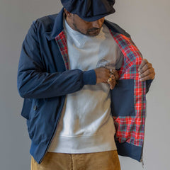 BaracutaG9 Veste Harrington navyVestesBritish Parts Luzern