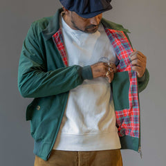 BaracutaG9 Veste Harrington Racing GreenJackenBritish Parts Luzern