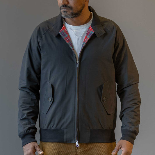 BaracutaG9 Veste Harrington noirVestesBritish Parts Lucerne