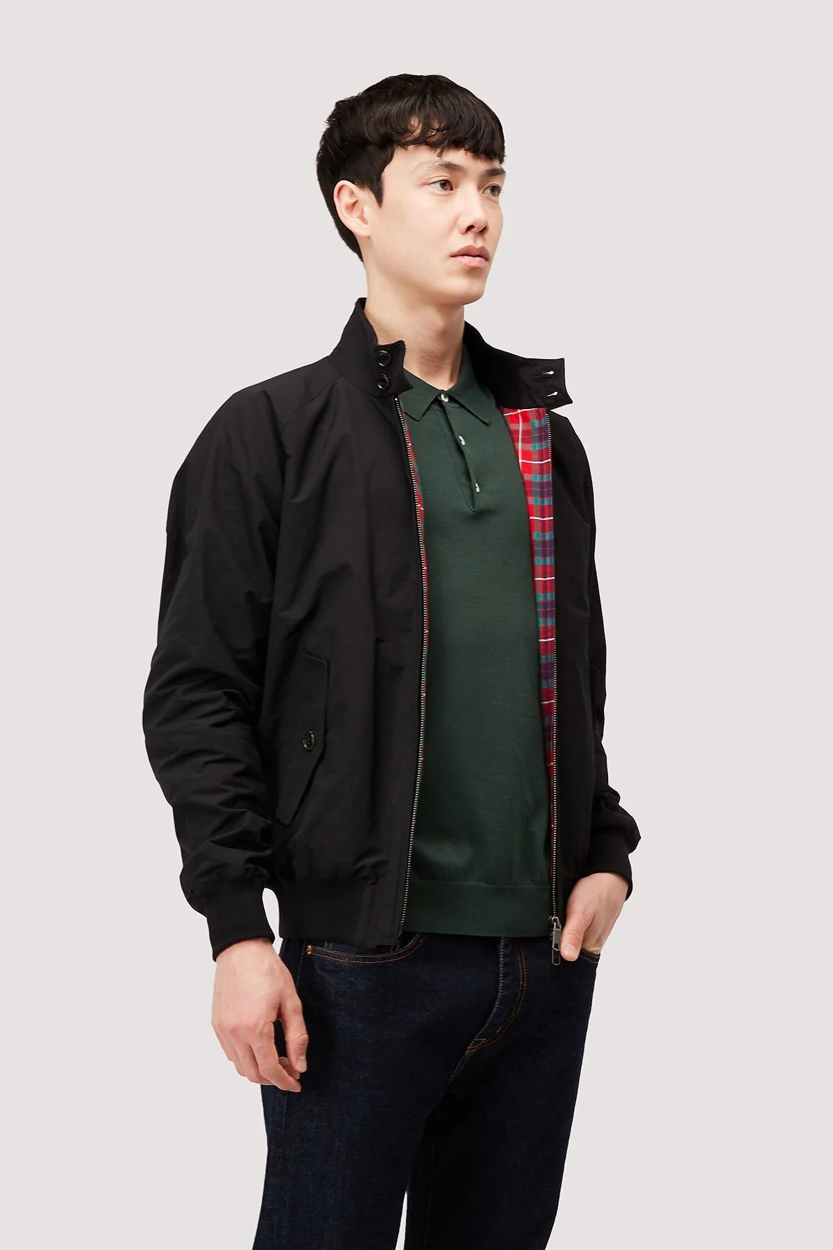 BaracutaG9 Veste Harrington noirVestesBritish Parts Lucerne