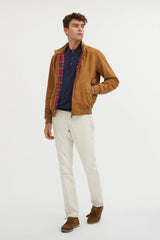 BaracutaG9 Harrington Suede TobaccoJackenBritish Parts Luzern