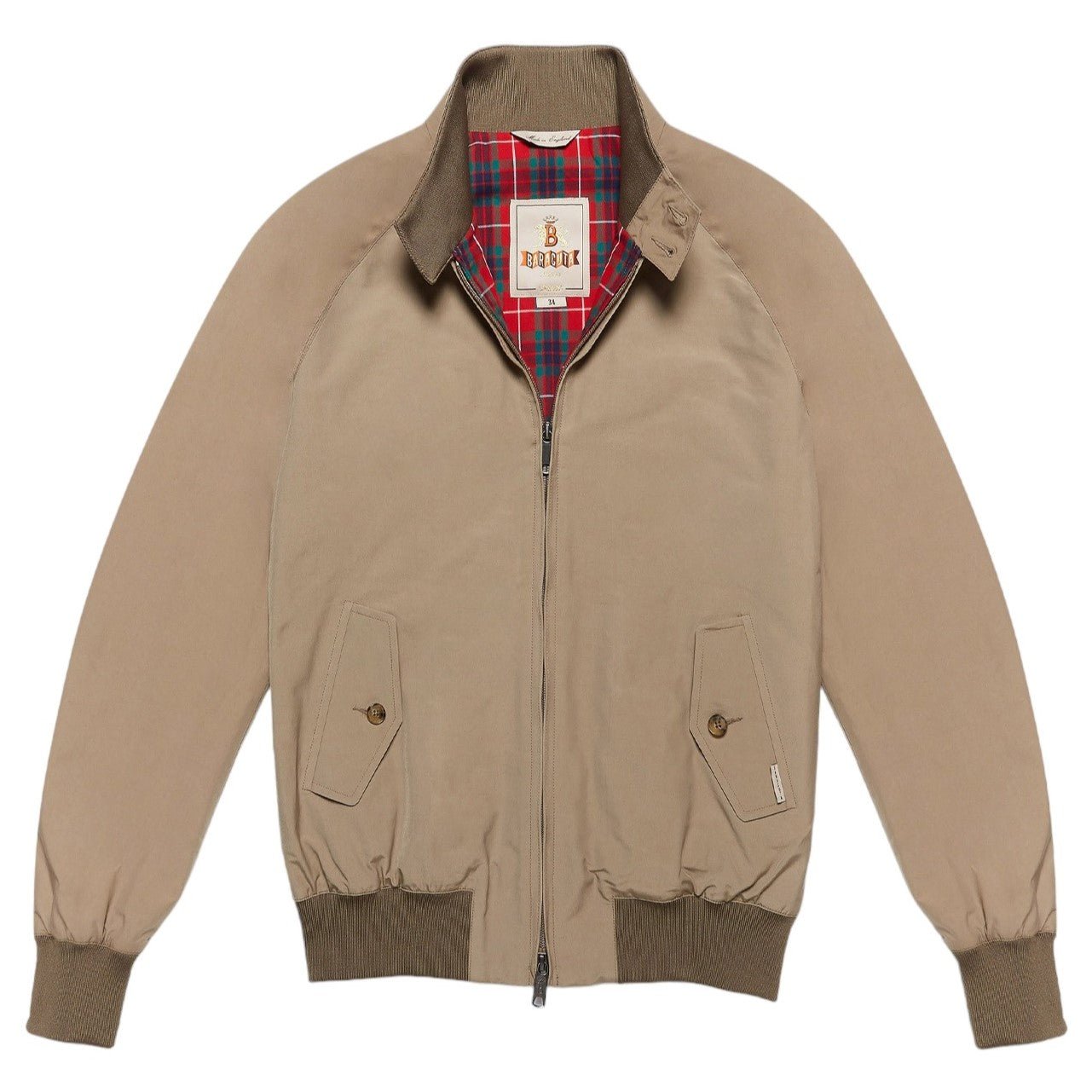 BaracutaG9 Veste Harrington TanJackenBritish Parts Luzern