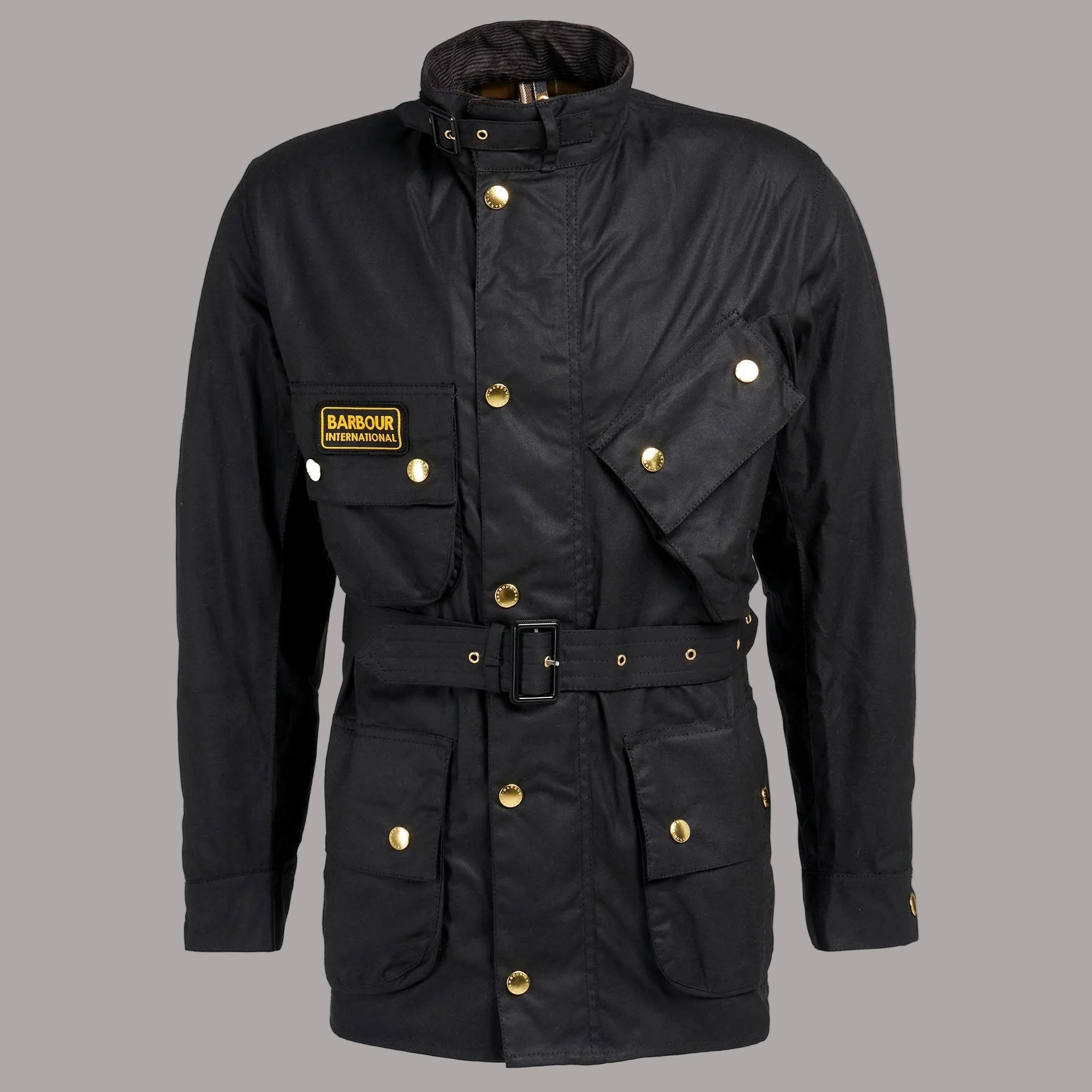 Barbour InternationalInternational Veste cirée originale noireVestesBritish Parts Lucerne
