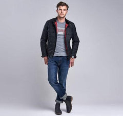 Barbour InternationalTriumph Thruxton Grey Marl T-shirt (gris foncé chiné)T-shirtBritish Parts Luzern