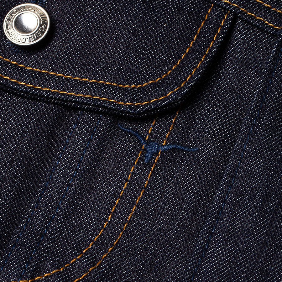 BenzakTrucker Jacket BDJ - 05 Vintage Indigo SelvedgeChemiseBritish Parts Luzern