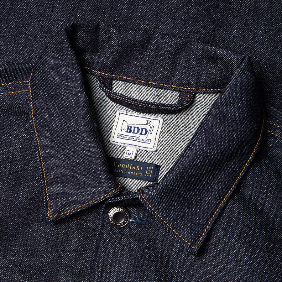 BenzakTrucker Jacket BDJ - 05 Vintage Indigo SelvedgeChemiseBritish Parts Luzern
