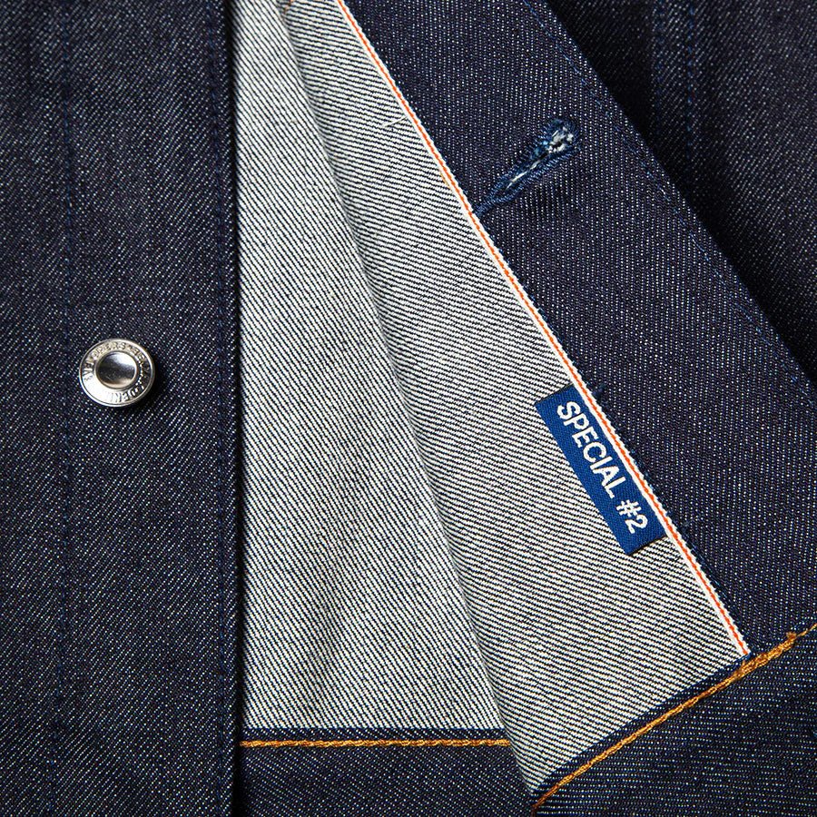 BenzakTrucker Jacket BDJ - 05 Vintage Indigo SelvedgeChemiseBritish Parts Luzern