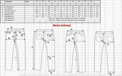 Pantalon en jean à manches bleuesPantalon en jean à manches bleues extra-étroit - Selvage blanc 12.5 ozPantalonBritish Parts Luzern