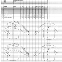 Chemise bleuePantalon en jeanChemise droite à carreaux indigoChemiseBritish Parts Lucerne