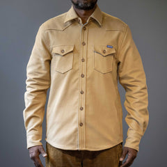 Chemise bleuePantalon en jeanChemise droite Moleskin BeigeChemiseBritish Parts Lucerne