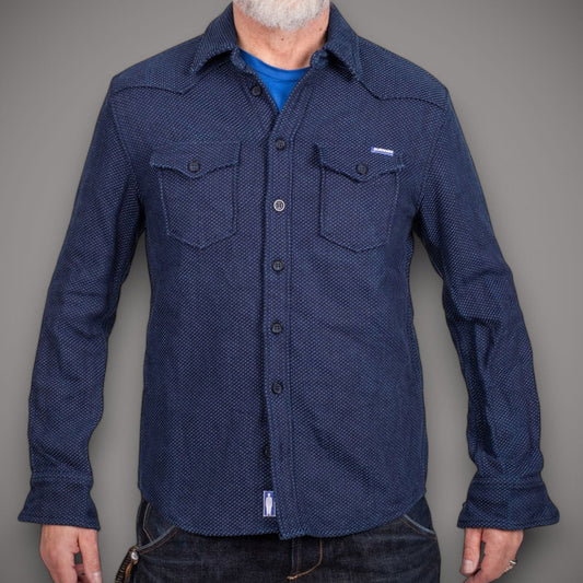 Chemise Sashiko Japanese DotsBritish Parts Lucerne