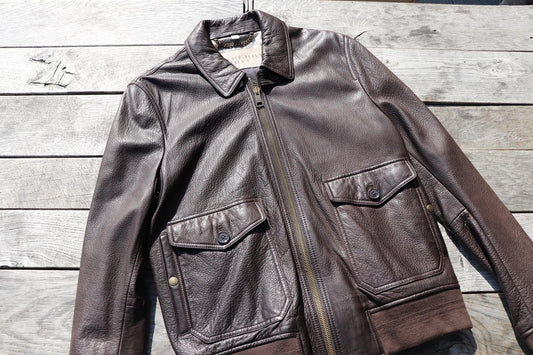 BurberryVeste en cuir Burberry marron - 2ème mainVeste en cuirBritish Parts Lucerne