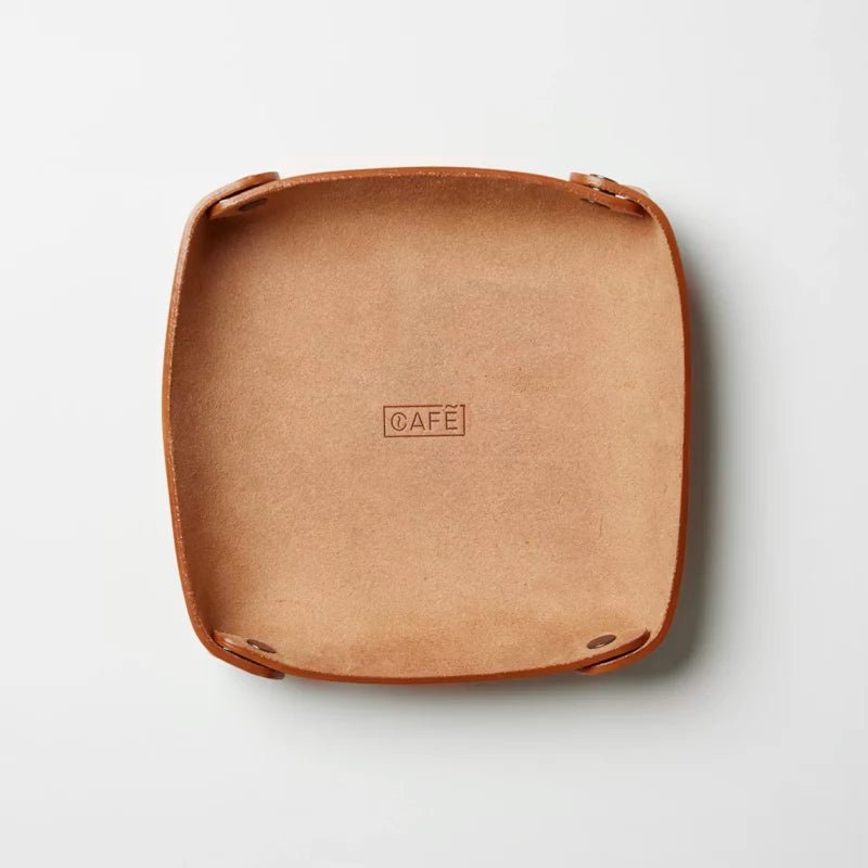 Cafe LeatherLeather Valet Tray RoastedPortefeuilleBritish Parts Luzern