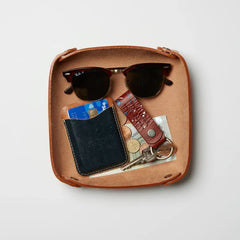 Cafe LeatherLeather Valet Tray RoastedPortefeuilleBritish Parts Luzern