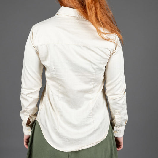 Captain SantorsBlouse pour femme 8802 CG413 White CottonBlouseBritish Parts Luzern