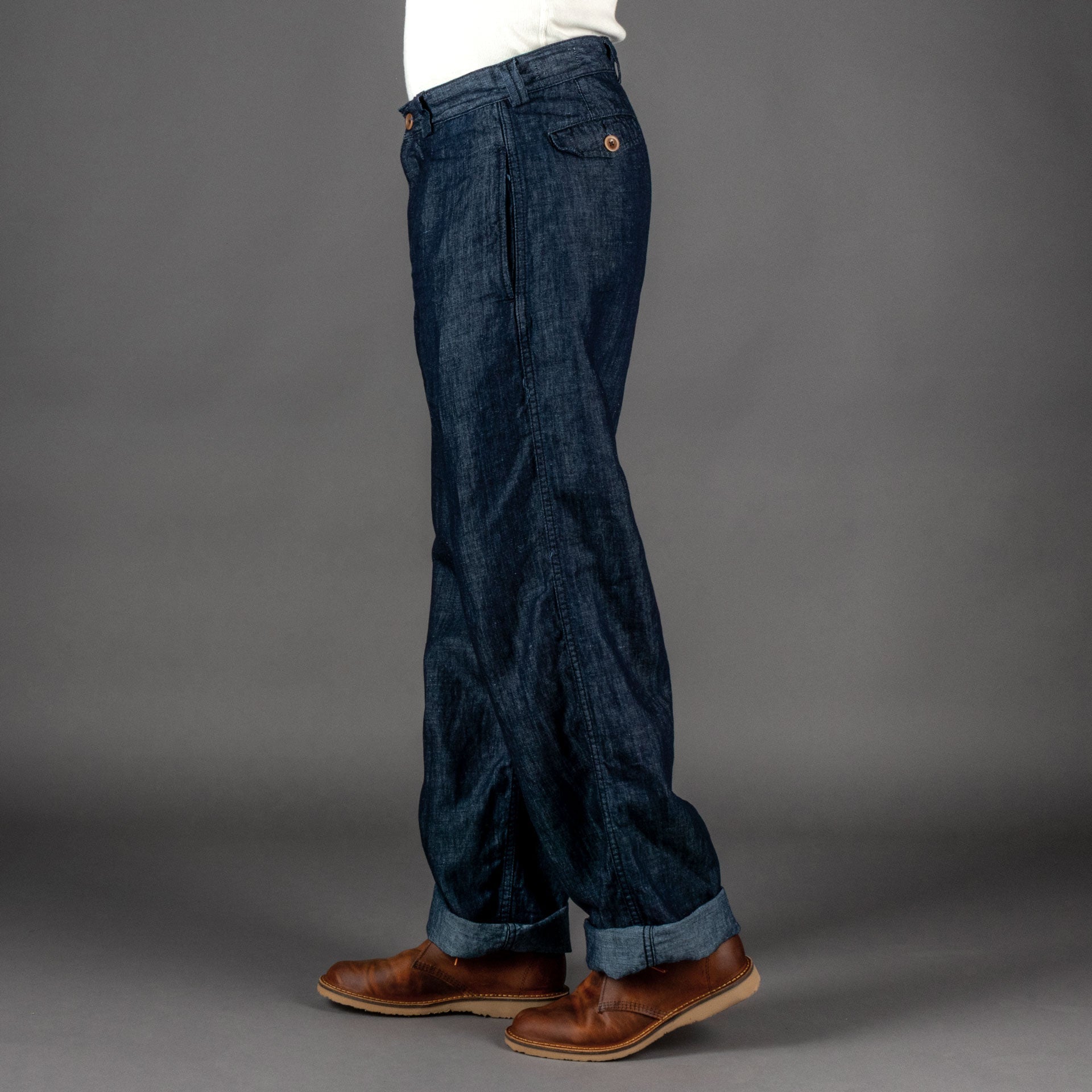 Captain SantorsLegionaire Pant CG320 Lightweight DenimPantalonsBritish Parts Luzern