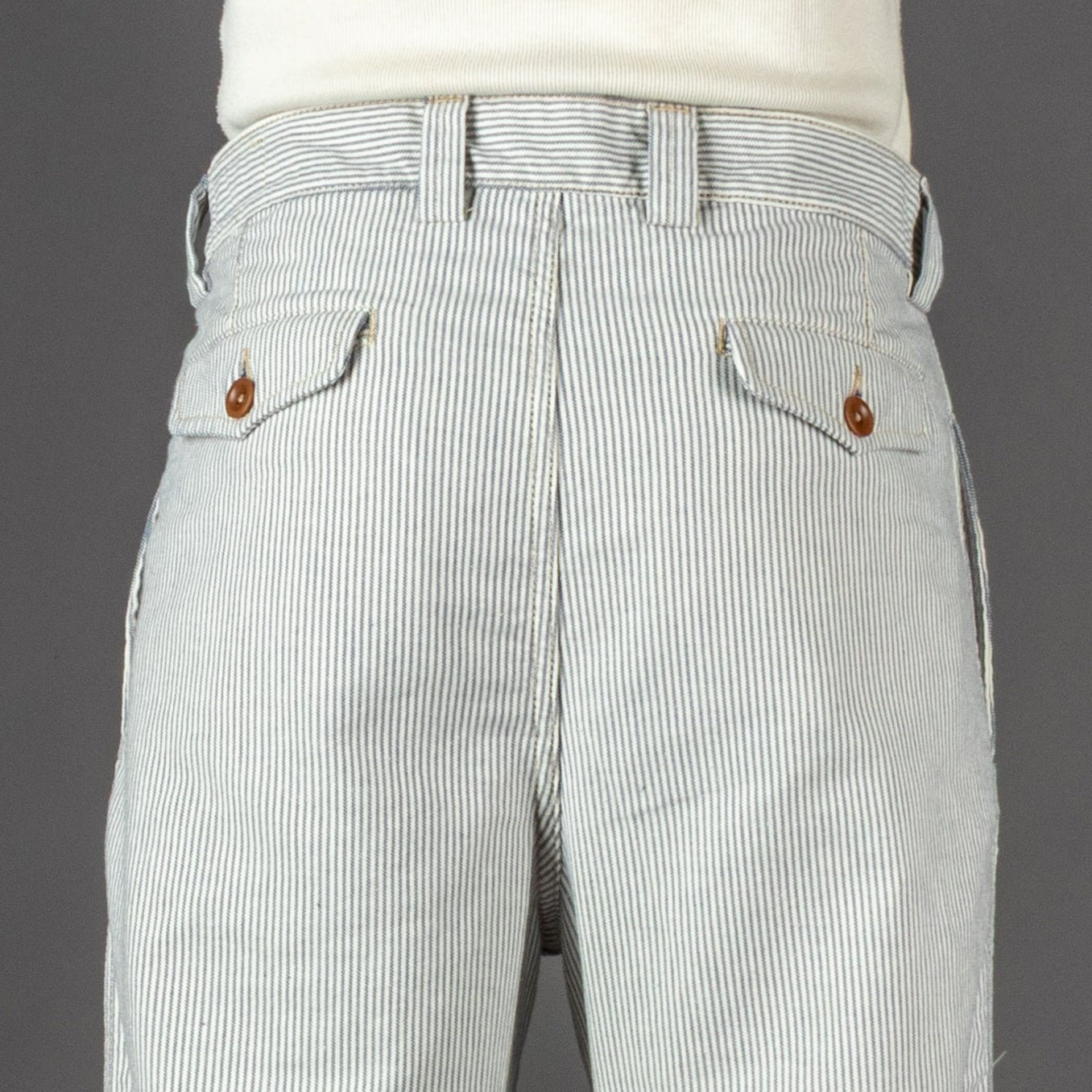 Captain SantorsLegionaire Pant CLK05 Blu (rayé)PantalonsBritish Parts Luzern