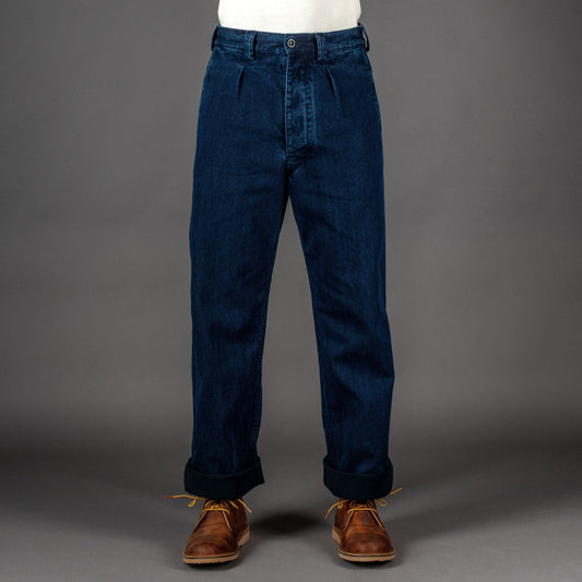 Captain SantorsLegionaire Pant Indigo Cotton (Cord)PantalonsBritish Parts Luzern