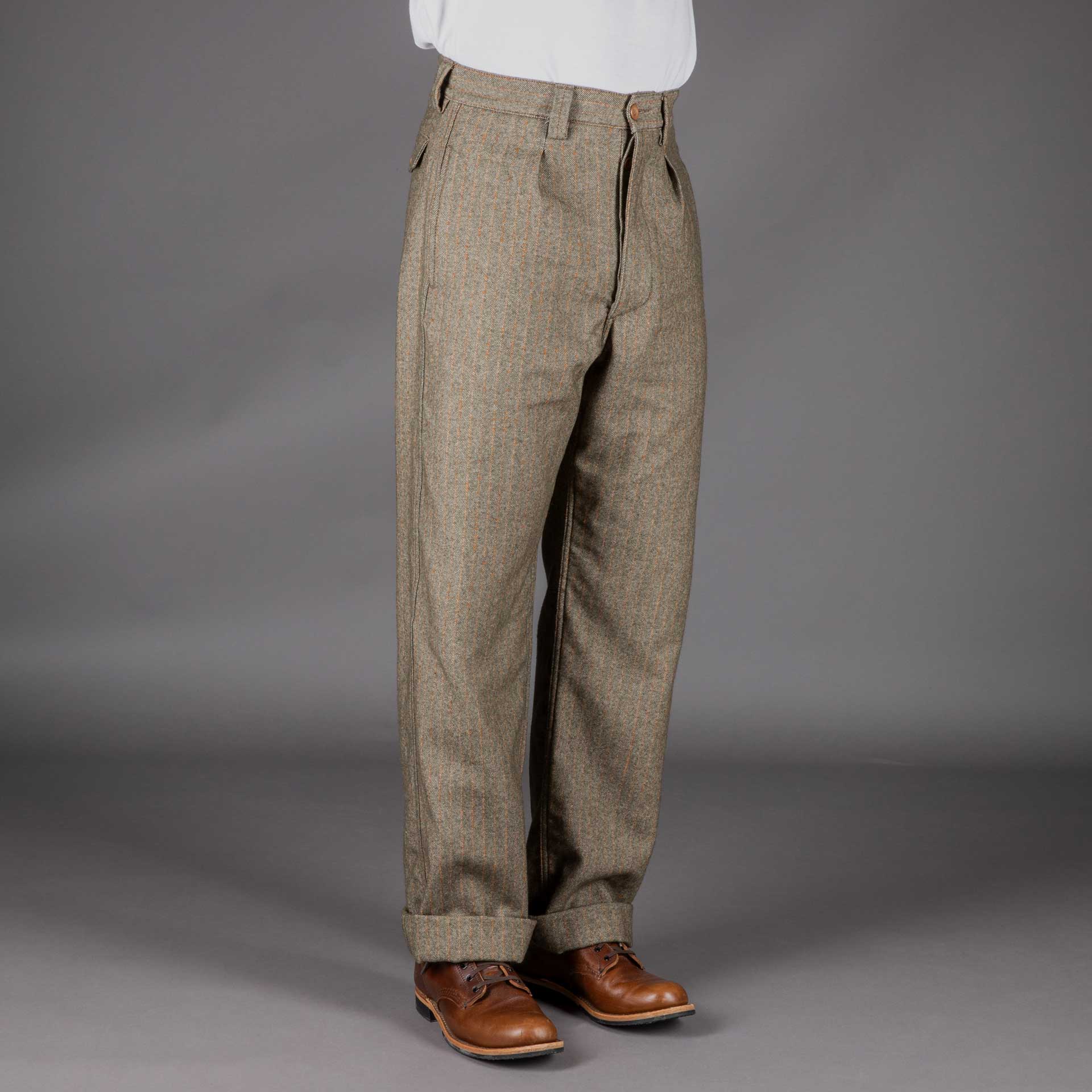 Captain SantorsTrousers 3312 CP 503 GreenPantalonsBritish Parts Luzern