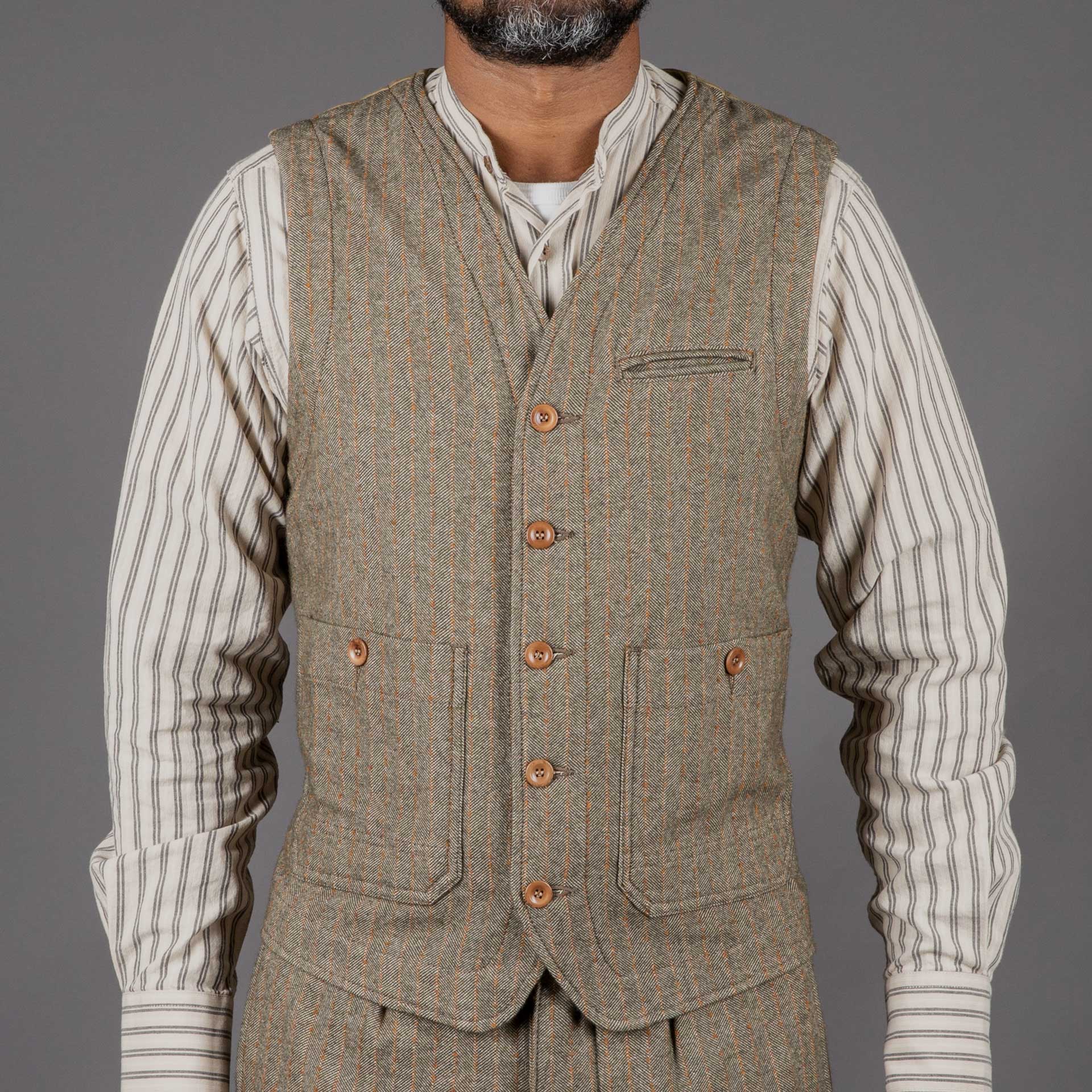 Captain SantorsVest 7706 CP503 GreenGiletsBritish Parts Lucerne