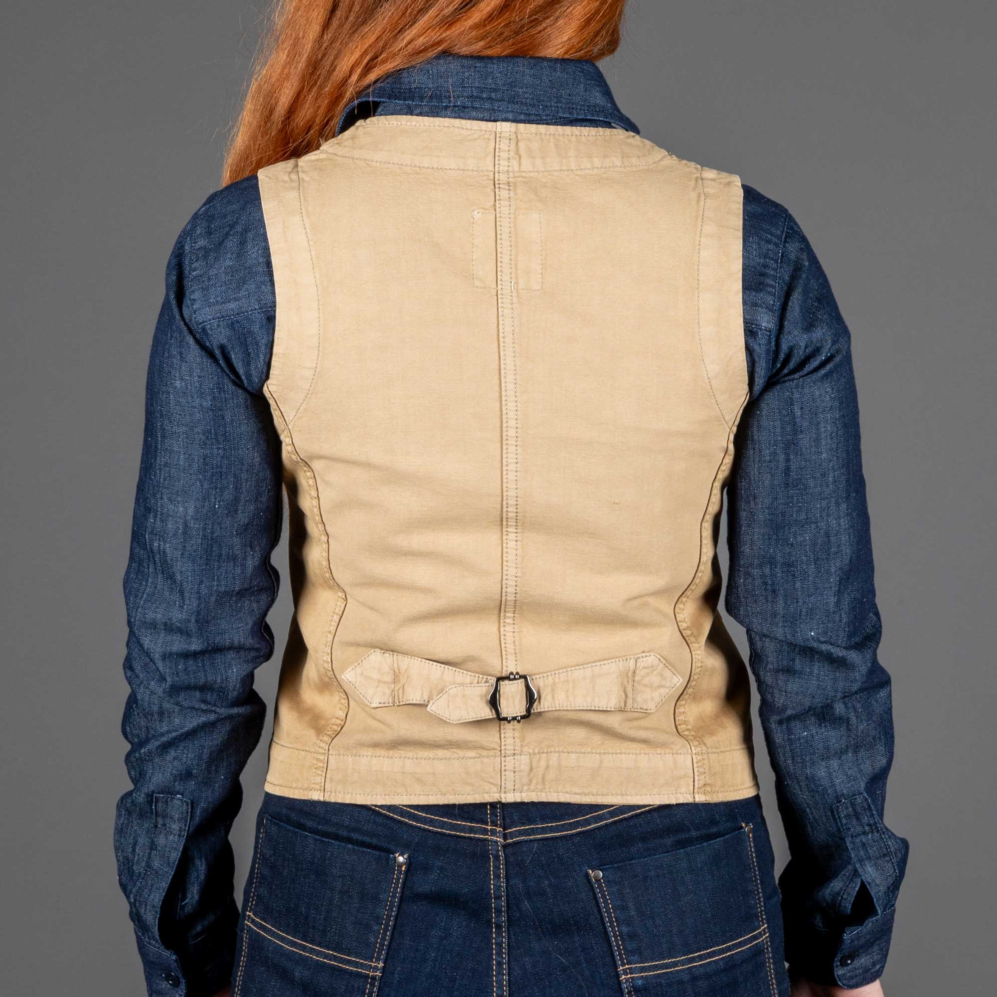 Captain SantorsWomens Sailor Vest 7702 CG511 kakiVeste pour femmeBritish Parts Luzern