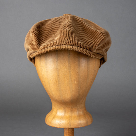 Casquette à carreaux 8-Panel Cordon Garage Theme - Almond