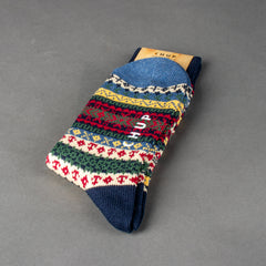 Chaussettes COTSWOLDS Cotton - Bleu Encre