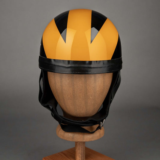 Casque DavidaClassic Noir Orange SpecialHelmBritish Parts Luzern