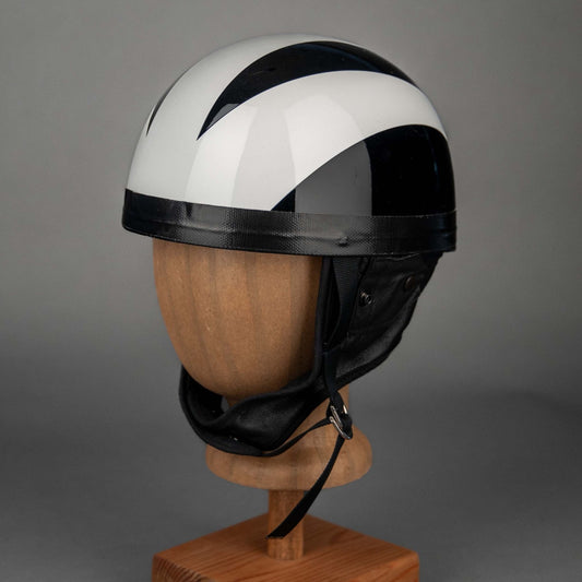 DavidaClassic Casque Noir Blanc SpécialCasqueBritish Parts Lucerne