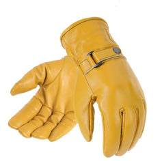 Gants DavidaShorty en cuir jauneGantsBritish Parts Luzern