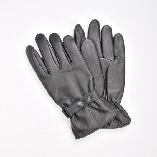 Gants DavidaShorty en cuir noirGantsBritish Parts Luzern