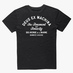 Deus Ex MachinaBiarritz Address Pocket T-shirt noirT-shirtBritish Parts Luzern
