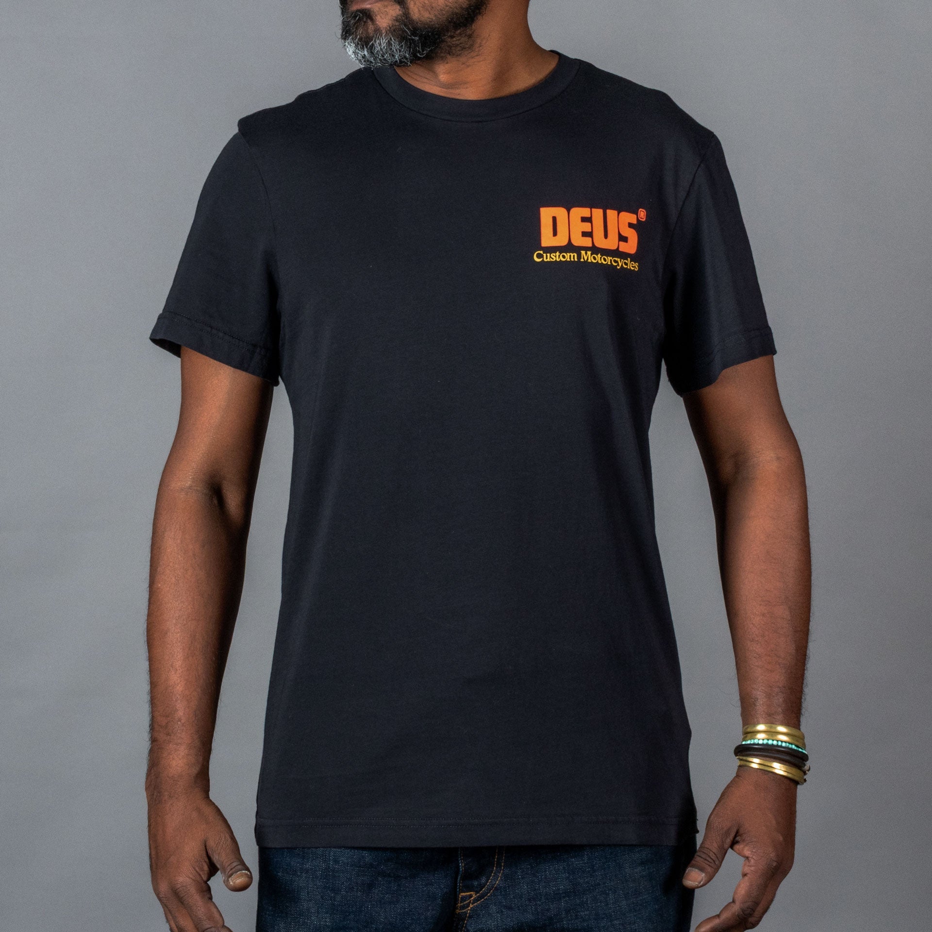 Deus Ex MachinaDrop Down T-shirt noirT-shirtBritish Parts Luzern