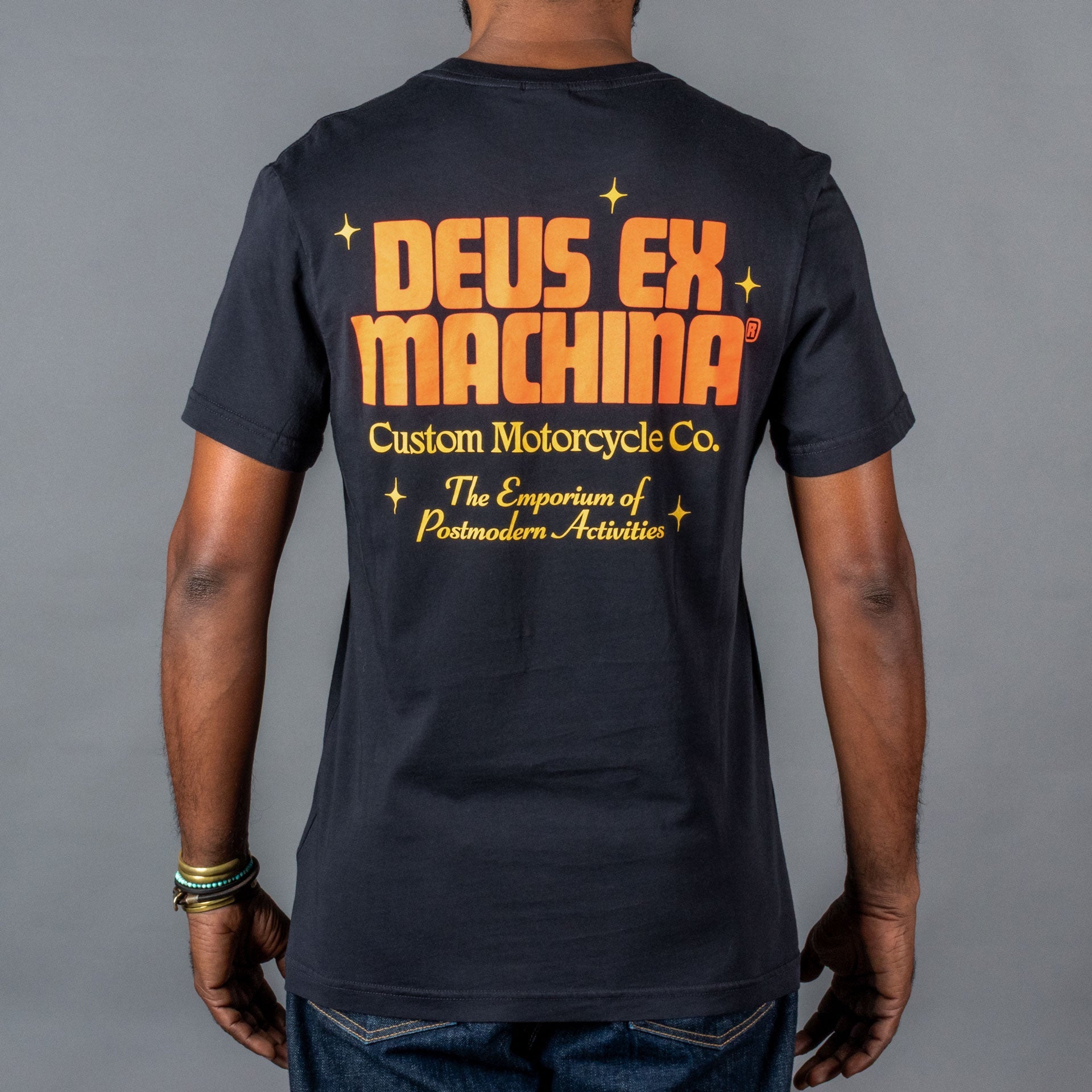 Deus Ex MachinaDrop Down T-shirt noirT-shirtBritish Parts Luzern