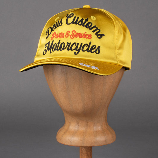 Deus Ex MachinaIota Trucker Cap Golden RodCasquetteBritish Parts Luzern