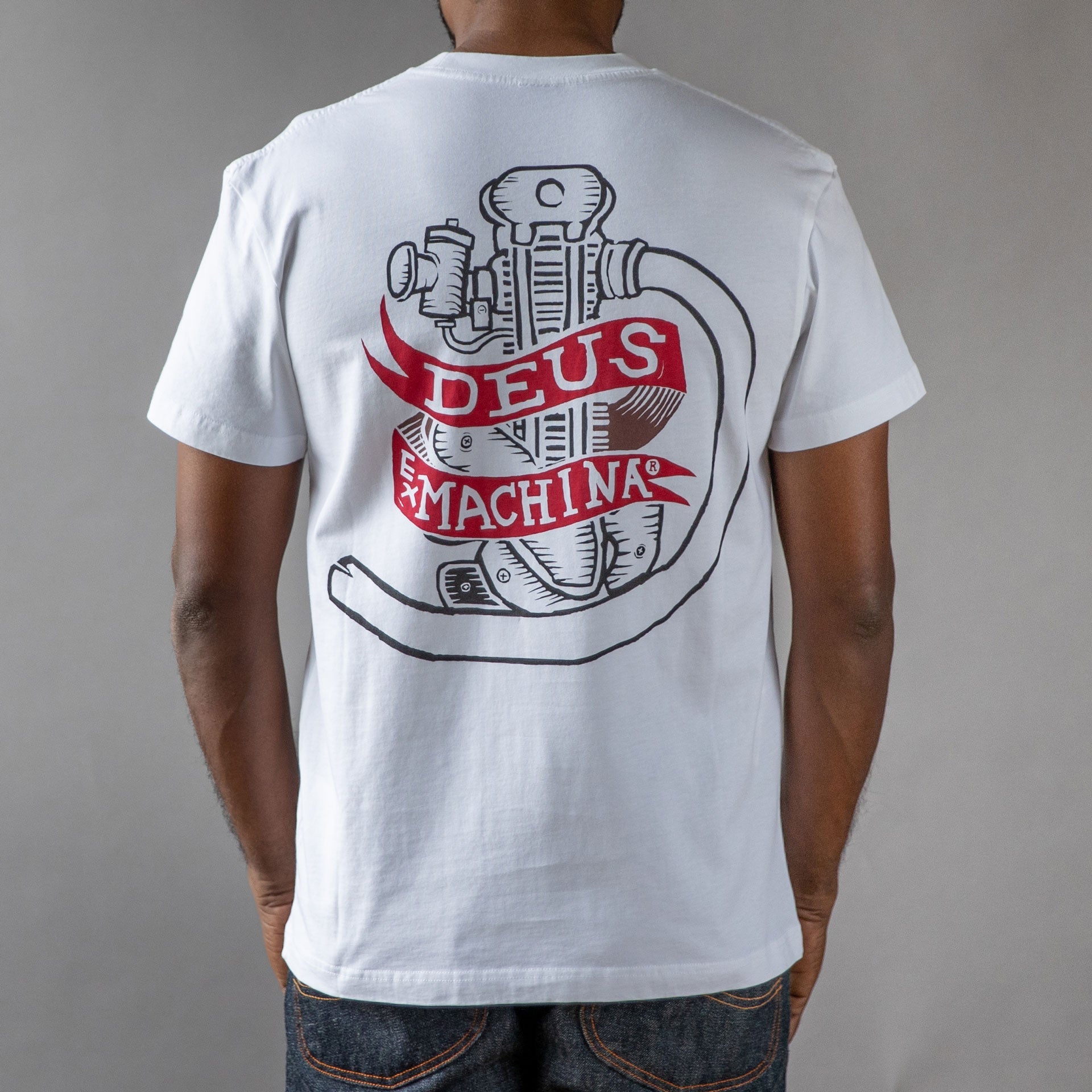 Deus Ex MachinaJailer Sappy T-shirt blancT-shirtBritish Parts Luzern