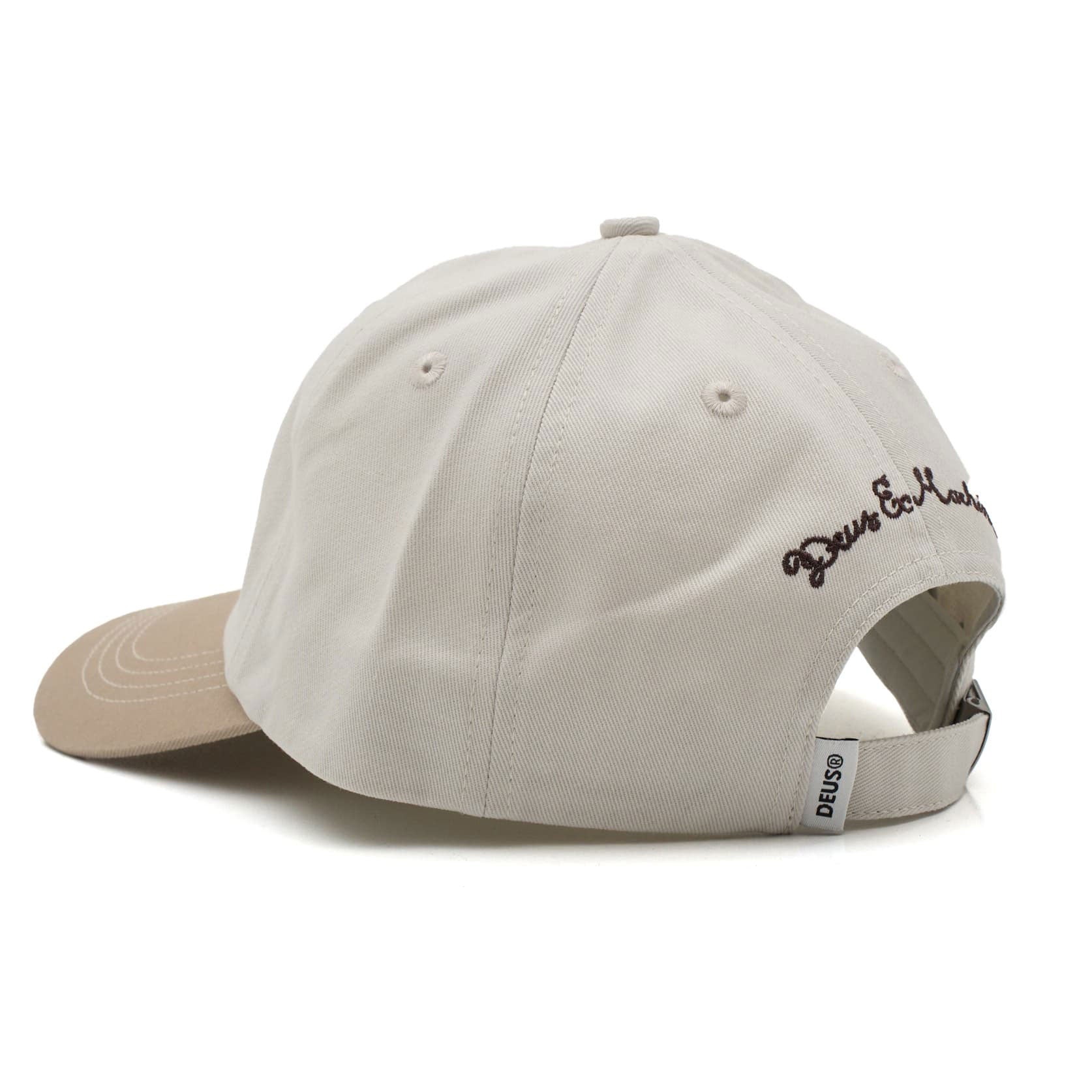 Deus Ex MachinaSpeedshop Cap Dirty WhiteCasquetteBritish Parts Luzern