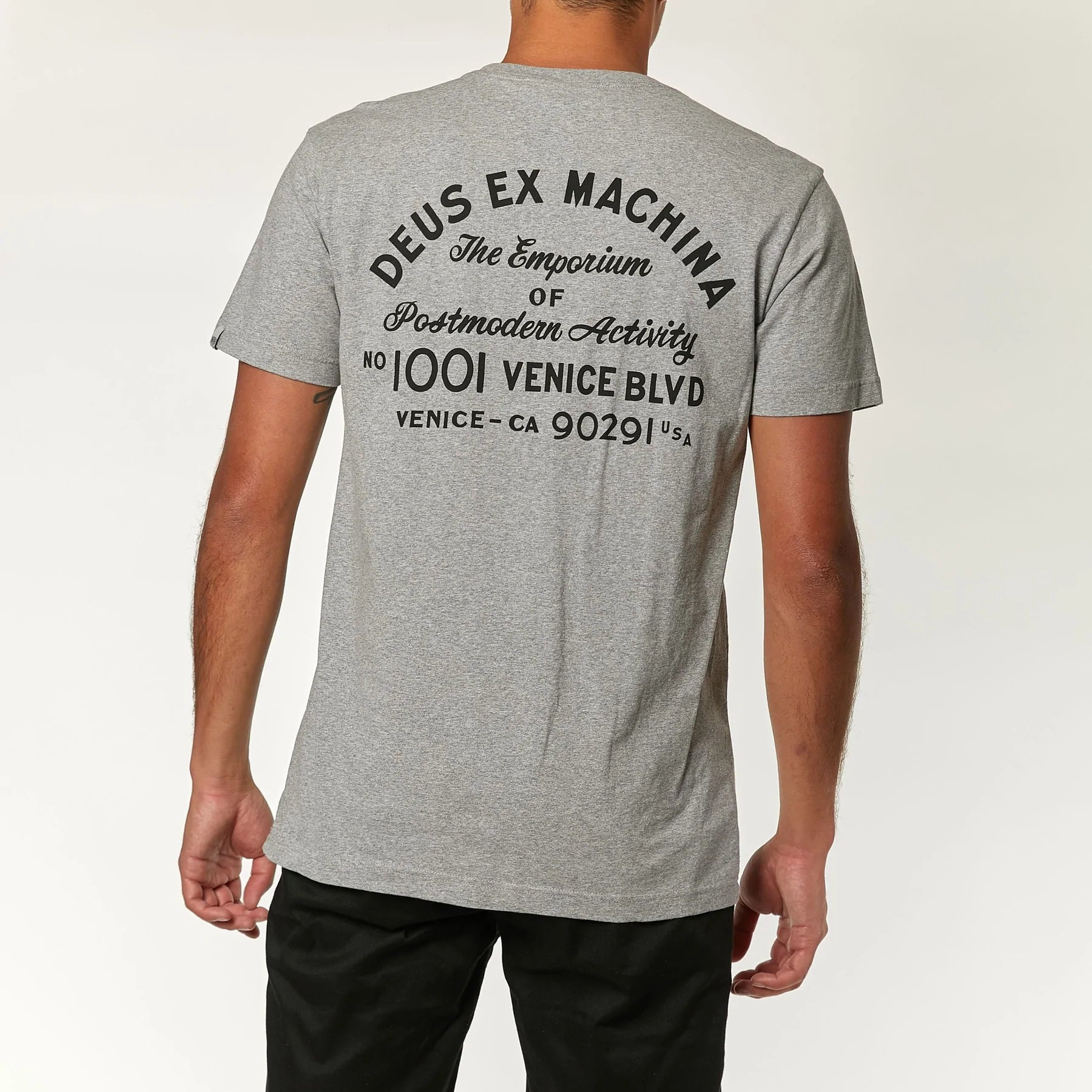 Deus Ex MachinaVenice Address Pocket T-shirt gris chinéT-shirtBritish Parts Luzern