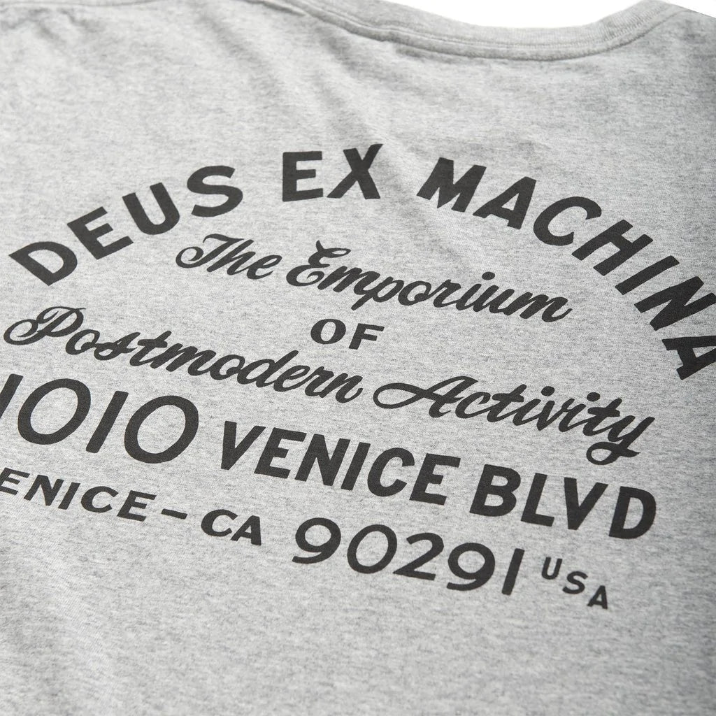 Deus Ex MachinaVenice Address Pocket T-shirt gris chinéT-shirtBritish Parts Luzern