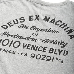 Deus Ex MachinaVenice Address Pocket T-shirt gris chinéT-shirtBritish Parts Luzern
