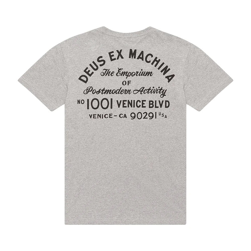 Deus Ex MachinaVenice Address Pocket T-shirt gris chinéT-shirtBritish Parts Luzern