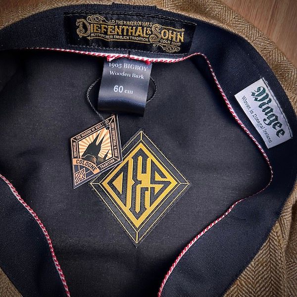 Diefenthal & Sohn1905 Big Boy Wooden BarkBonnetBritish Parts Luzern