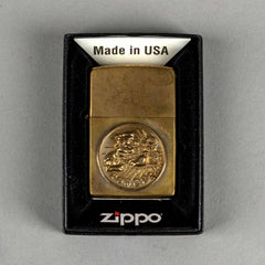 Bijoux finsZippo Popeye BronzeBriquetBritish Parts Lucerne