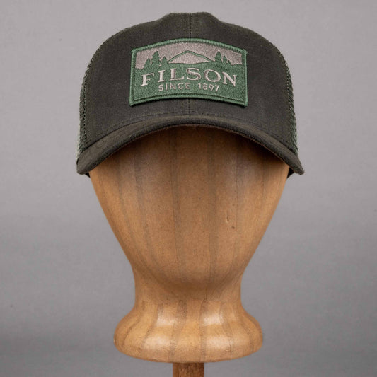 FilsonLogger Mesh Cap - Otter GreenCasquetteBritish Parts Luzern